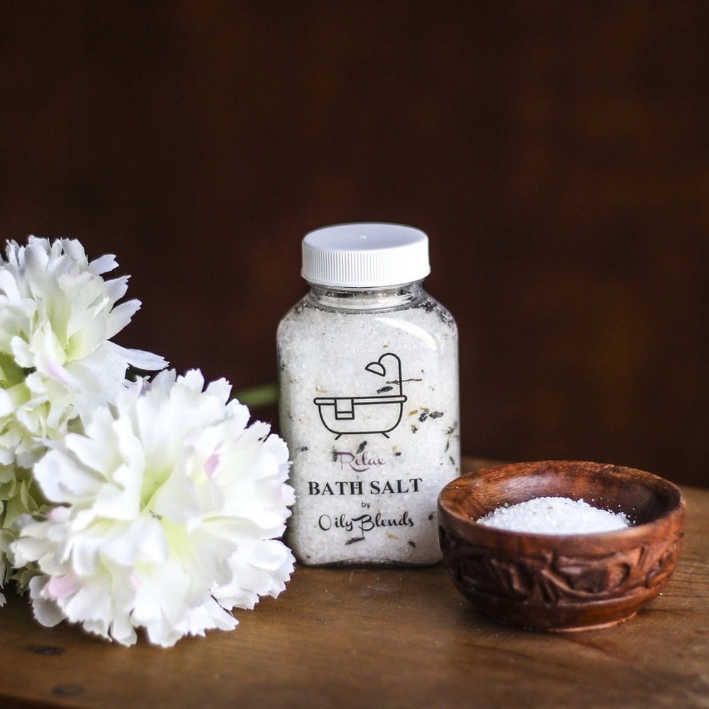 Aromatherapy Bath Salts (White Tea & Ginger)